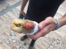 Traditional Taiwanese Hot Dog: Pork Sausage in Rice Sausage